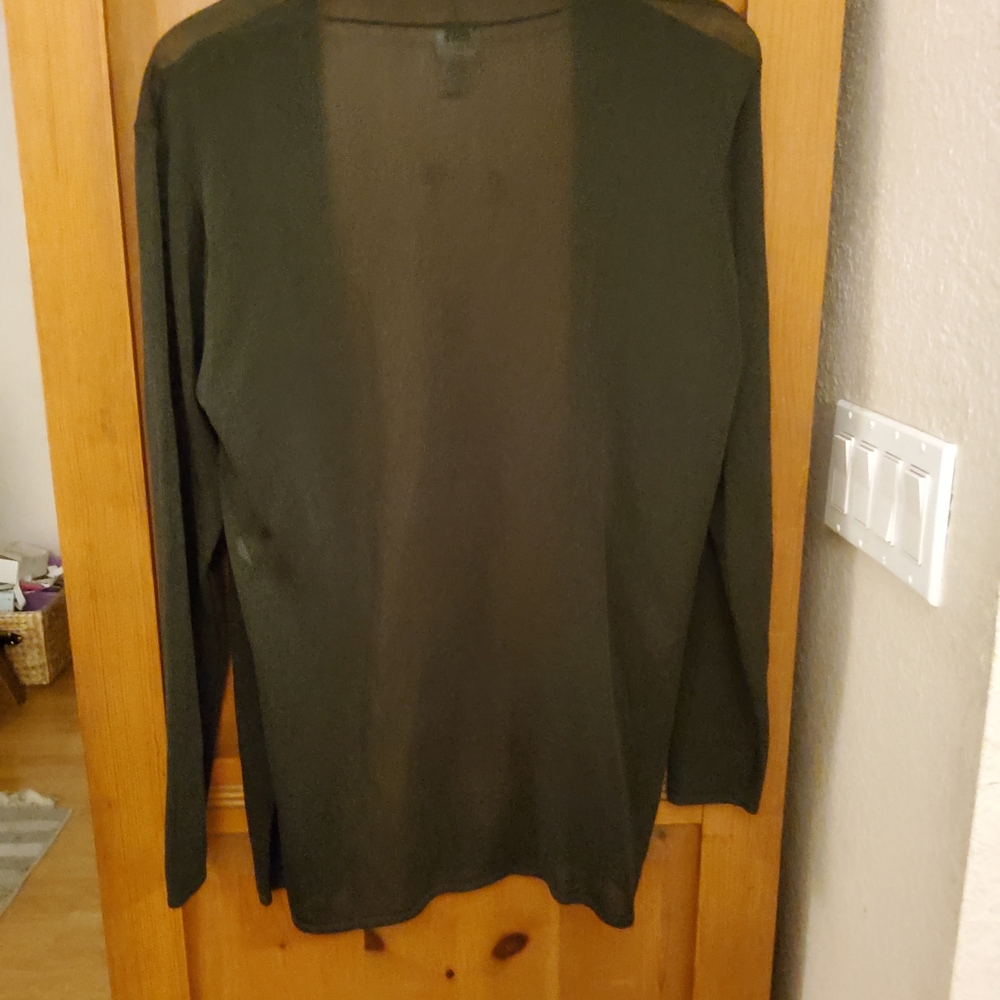 Eileen Fisher Semi Sheer Cardigan Size Small EUC - Picture 8 of 8